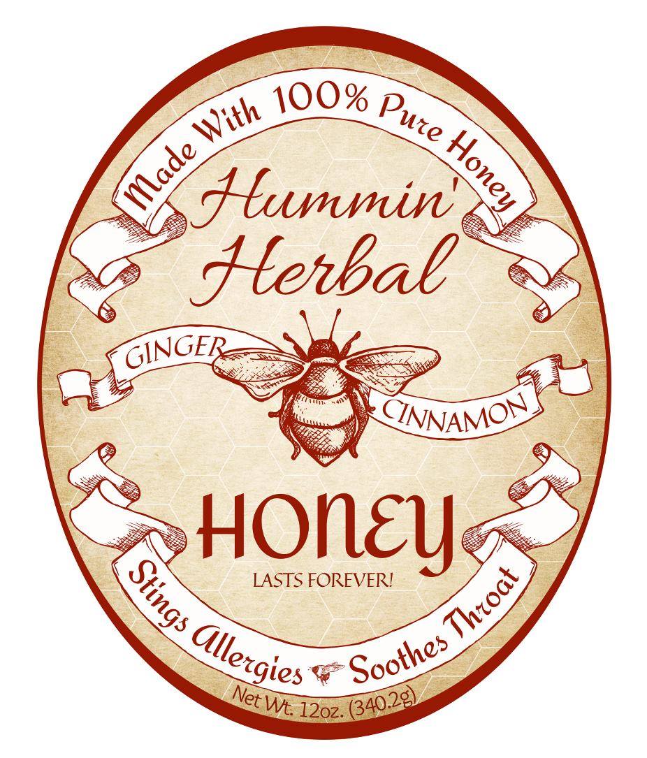 Hummin Honey Label